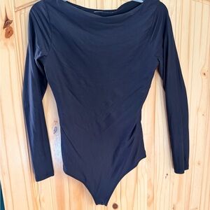 Abercrombie & Fitch Dark Black Backless Top